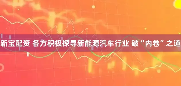 新宝配资 各方积极探寻新能源汽车行业 破“内卷”之道